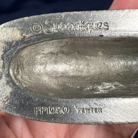 Spoontiques Pewter Noahs Ark Figurine With Animals Detailed Design Collectible D - Picture 3 of 3